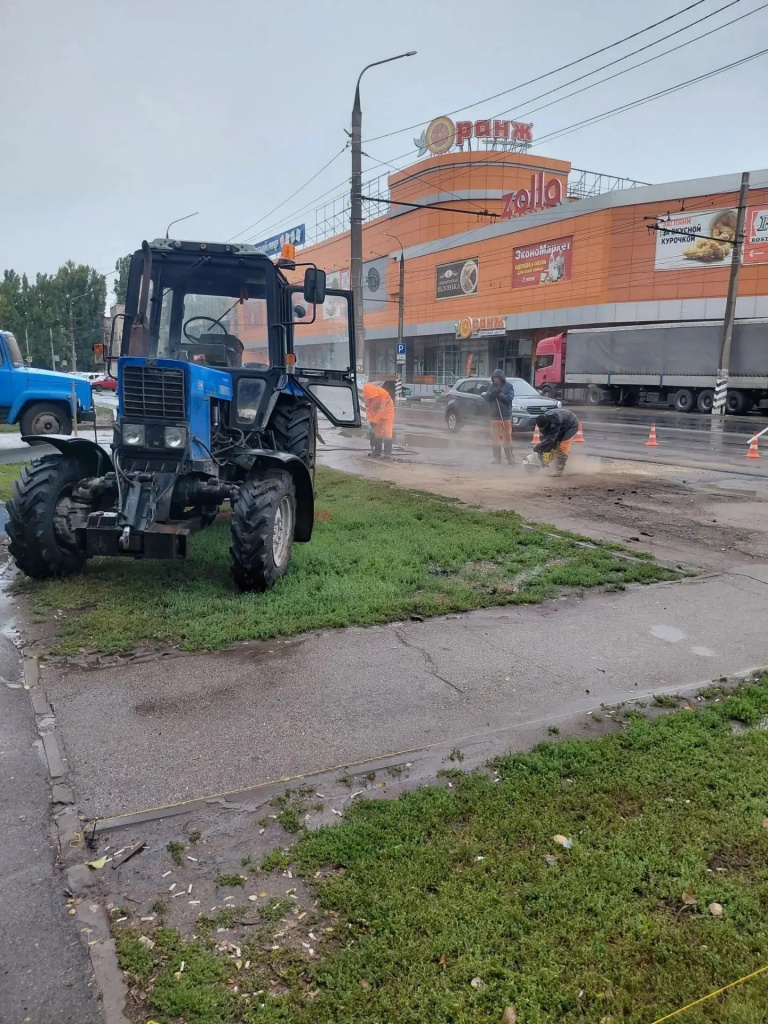 В Балаково начали подготовку площадок под новые остановки