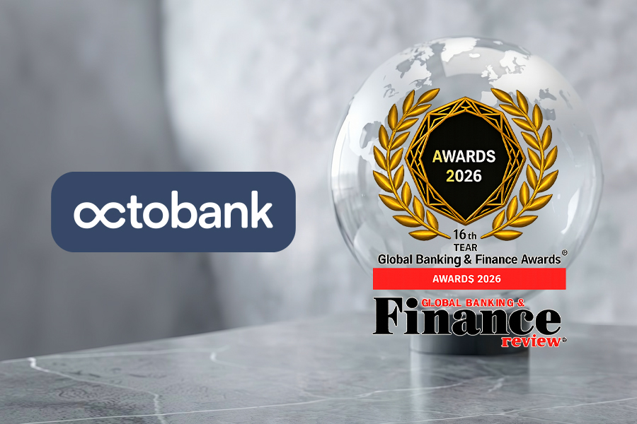 Узбекский Octobank стал лауреатом Global Banking & Finance Awards® 2026 сразу в двух номинациях