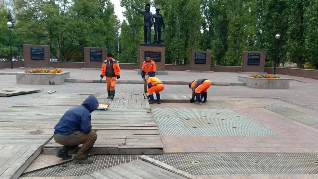 Фонтаны в Балаково готовят к зиме