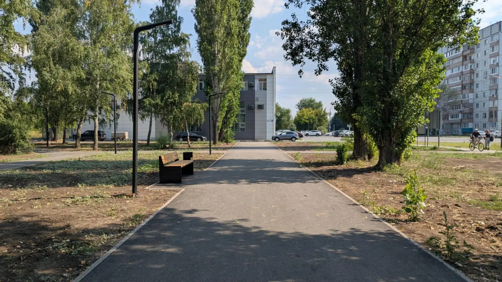 Новый сквер в Балаково ждёт развитие