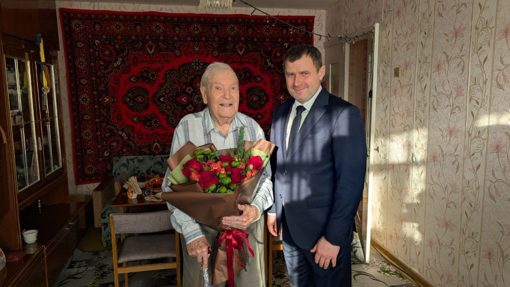 Ветеран из Балаково отмечает 100-летний юбилей