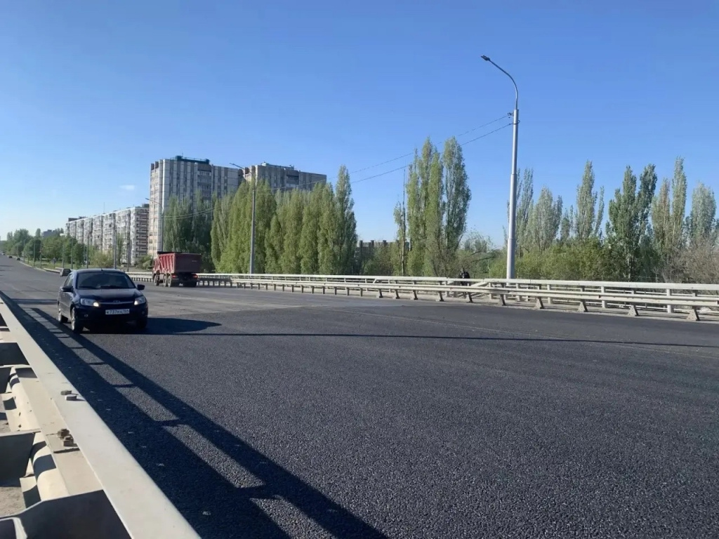На Мосту Победы в Балаково завершили ремонт