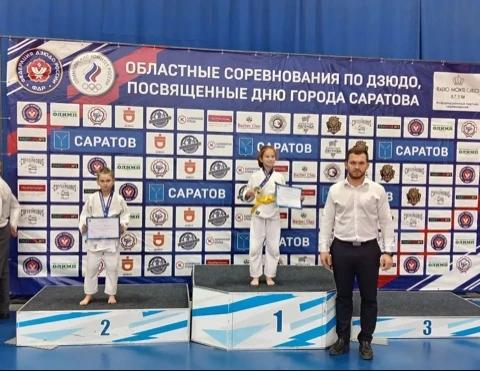 Балаковская дзюдоистка взяла серебро на областном турнире